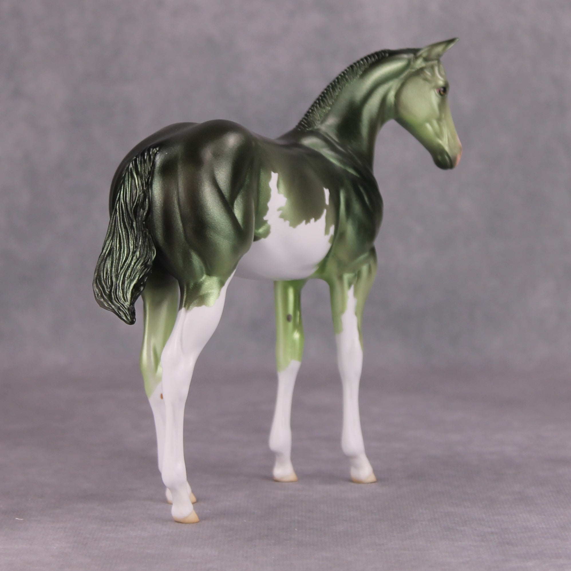 Envy OOAK Green Deco Weanling By Jamie Adamson MM24