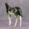 PREVIEW LISTING ONLY Envy OOAK Green Overo Deco Weanling By Jamie Adamson MM24