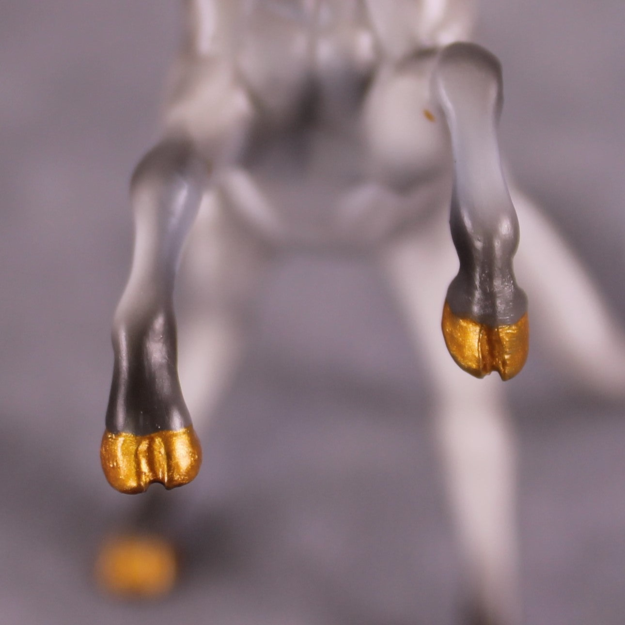 Medieval OOAK EFCM Chip Rearing Horse By Kristen Cermele July GemStones Series