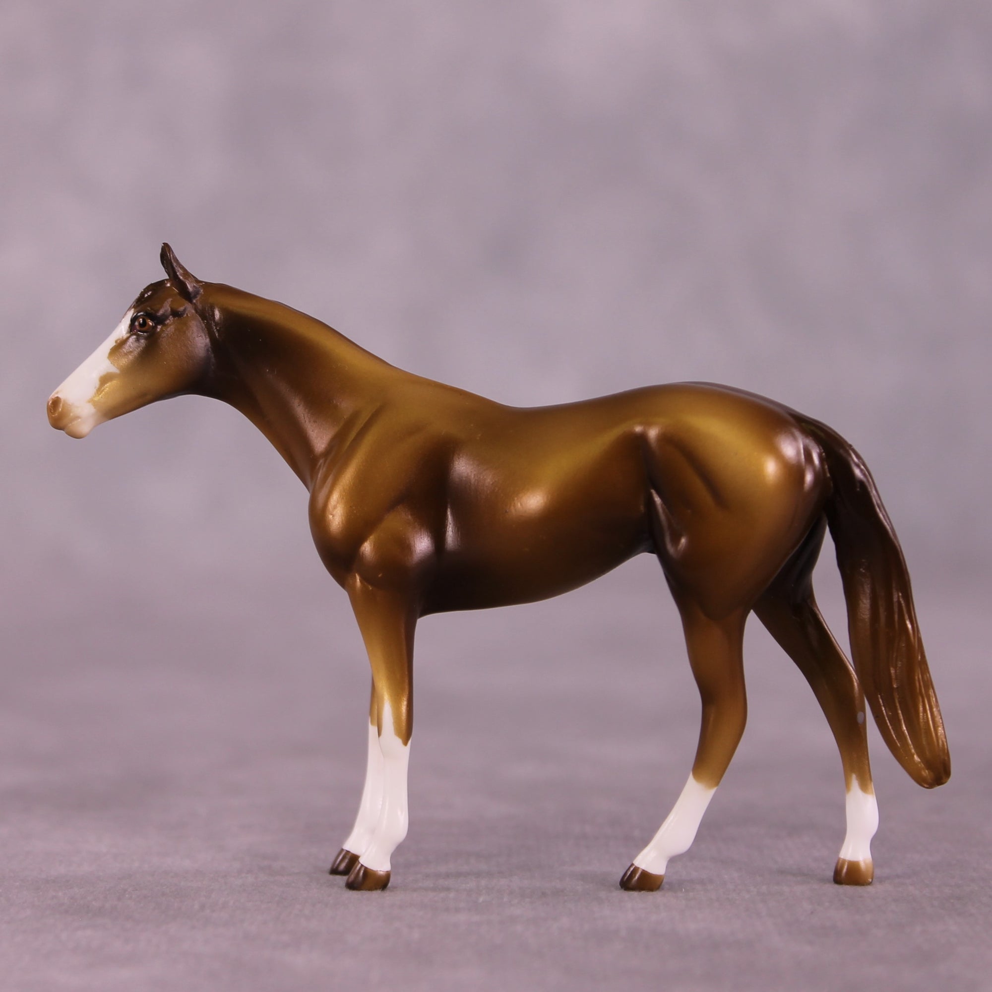 Affogato OOAK Thoroughbred Chip by Kike Duarte EQ25