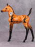 All Tricks OOAK Orange Halloween Scene Deco Arab Foal By Dawn Quick MM24