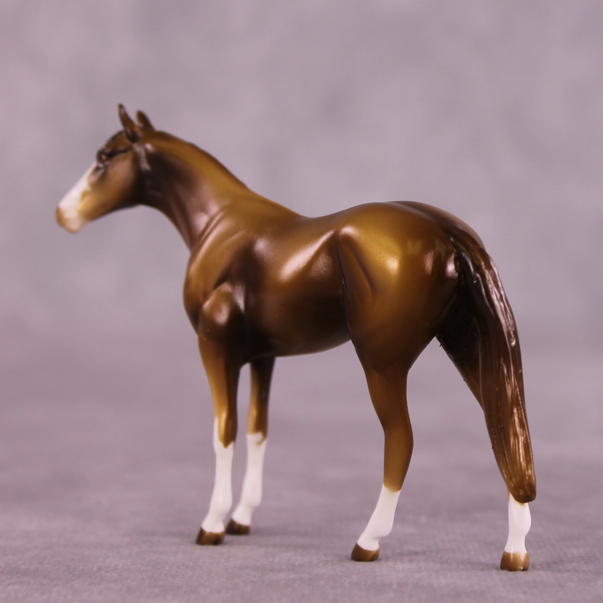 Affogato OOAK Thoroughbred Chip by Kike Duarte EQ25
