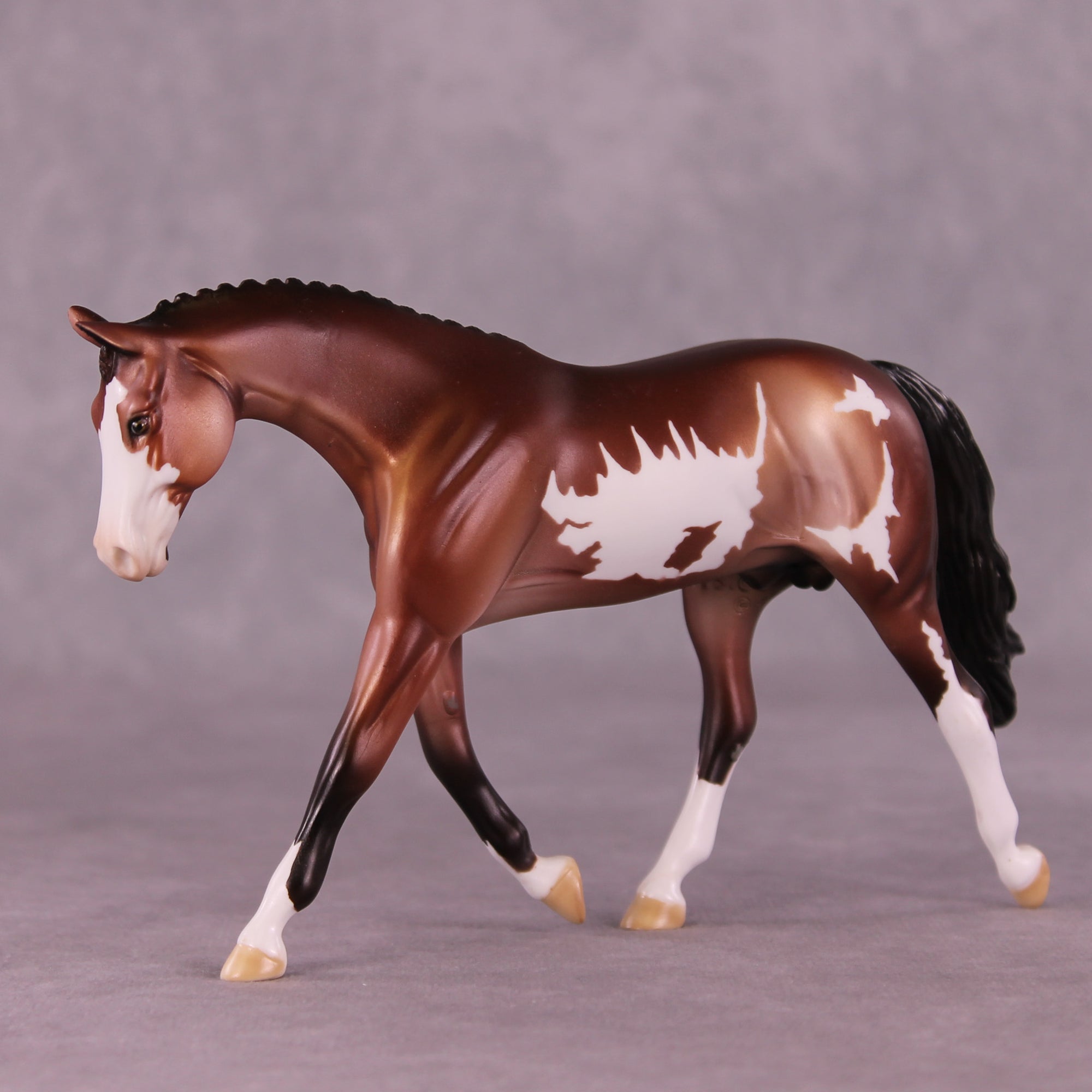 Rose-Colored Boy OOAK Pebble Warmblood by Dawn Quick LHS25