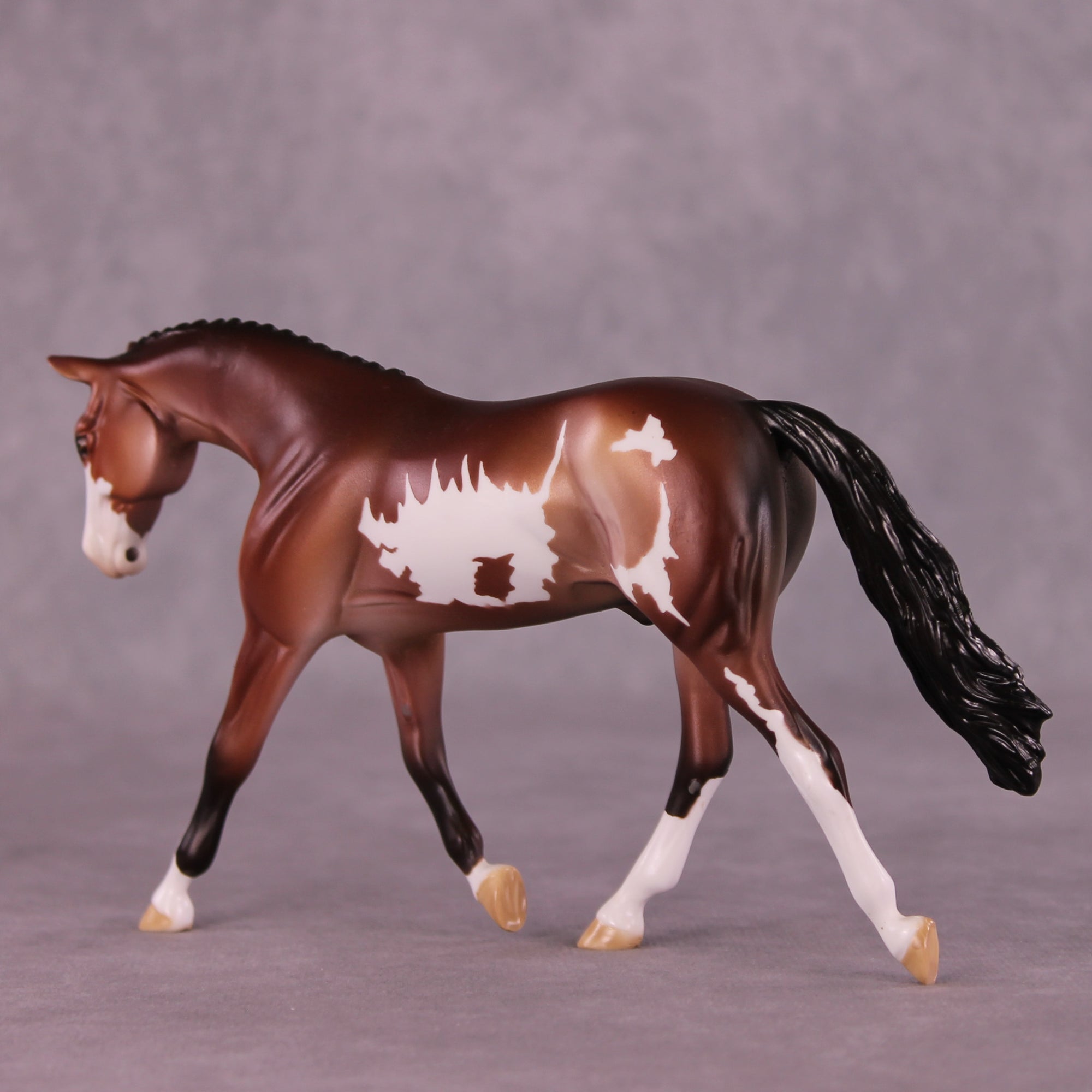 Rose-Colored Boy OOAK Pebble Warmblood by Dawn Quick LHS25