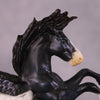 Nevermore OOAK EFCM Chip Rearing Horse By Kristen Cermele July GemStones Series