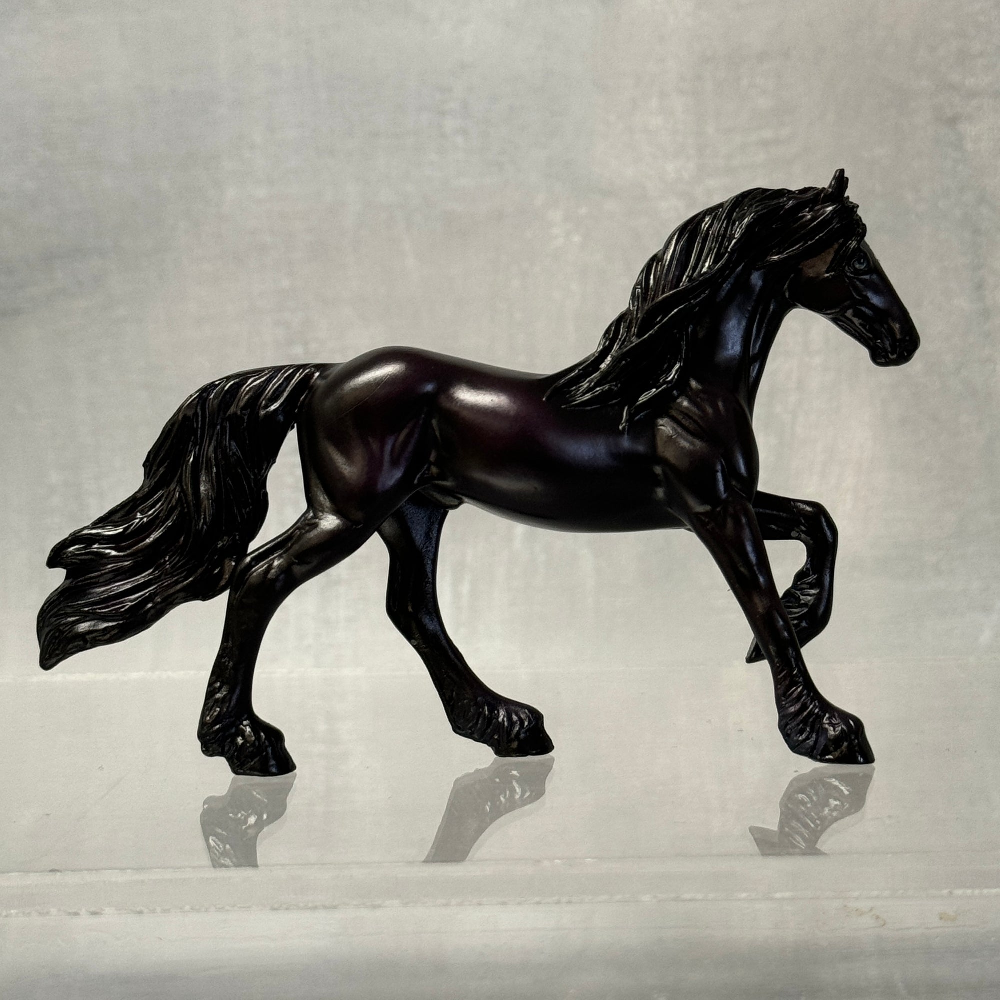 Purple Shade OOAK Friesian Chip By Ashley Palmer SS824