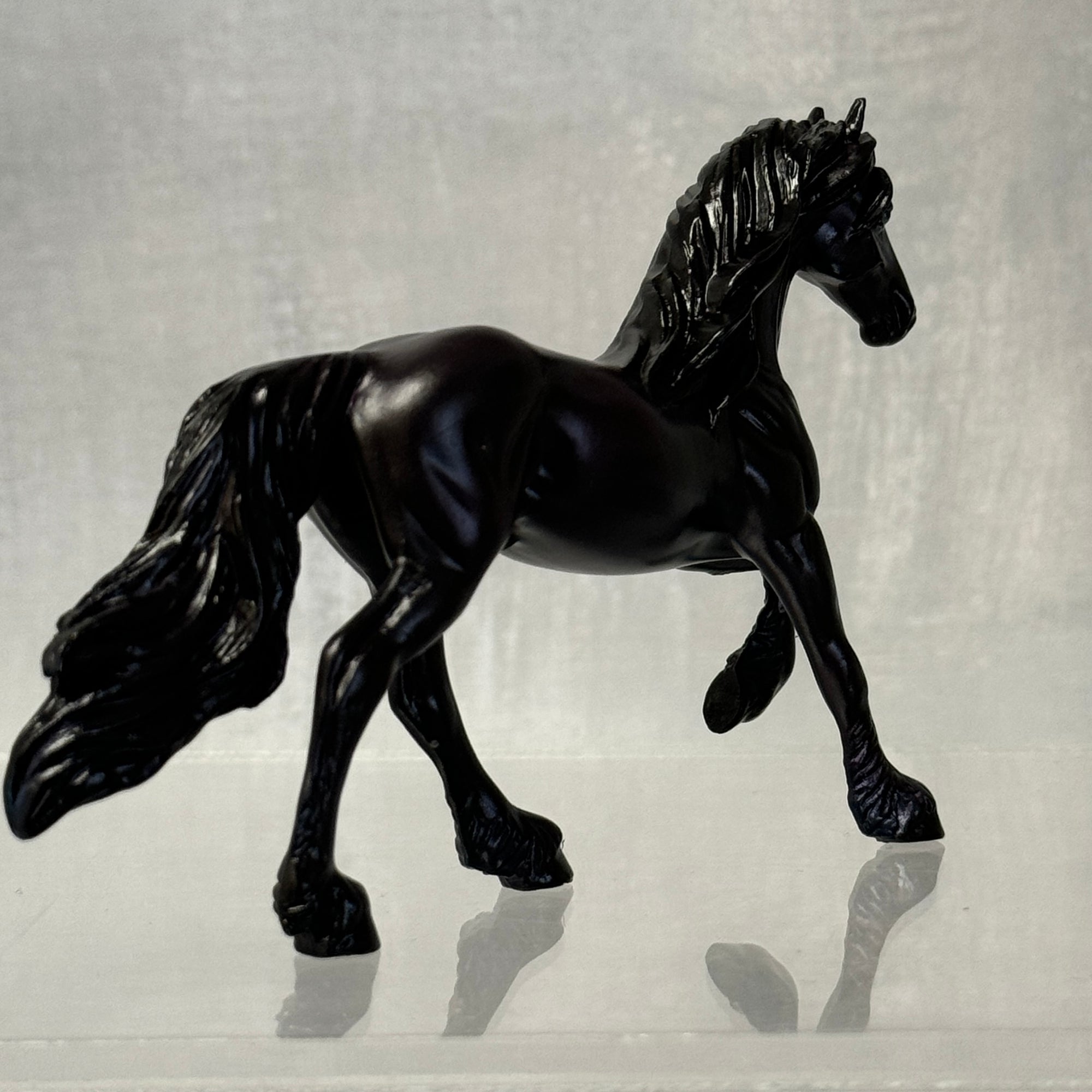 Purple Shade OOAK Friesian Chip By Ashley Palmer SS824