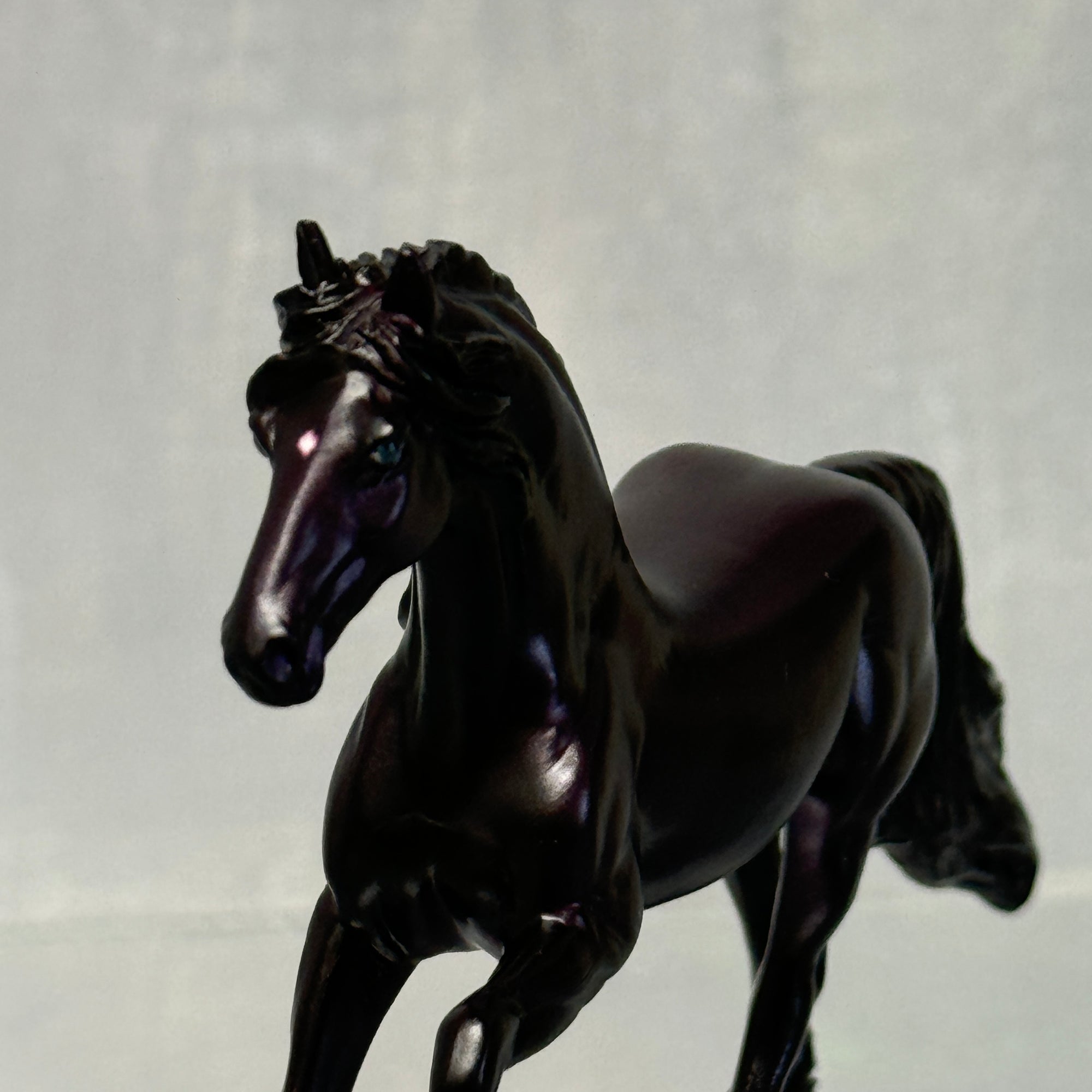 Purple Shade OOAK Friesian Chip By Ashley Palmer SS824