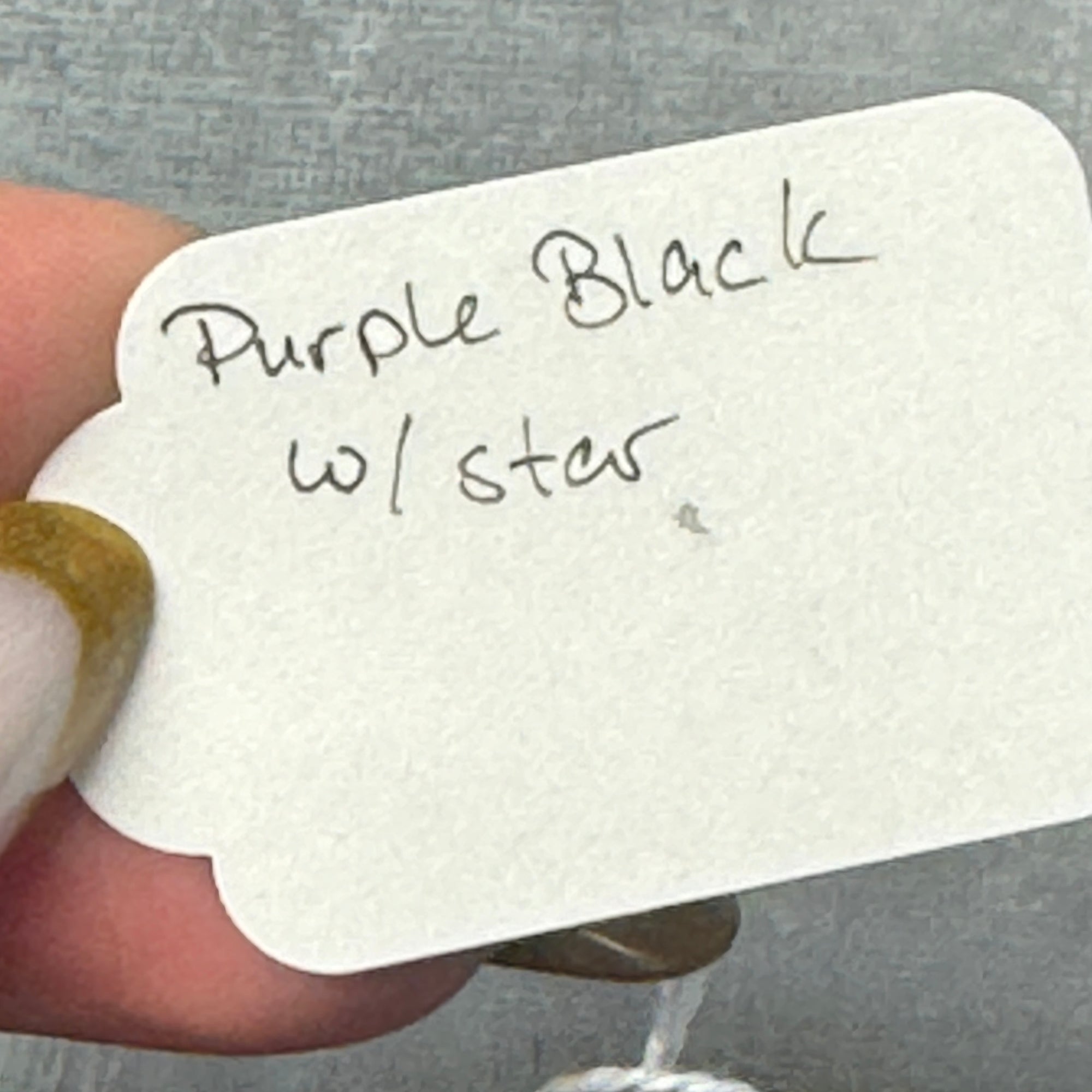 Purple Shade OOAK Friesian Chip By Ashley Palmer SS824