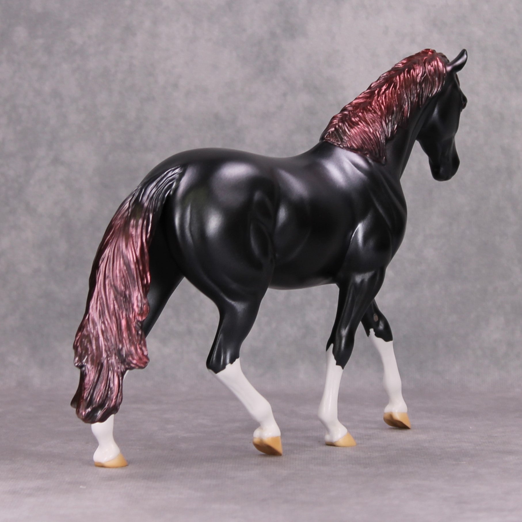Brain Freeze OOAK Purple Deco Pony By Jamie Adamson MM24