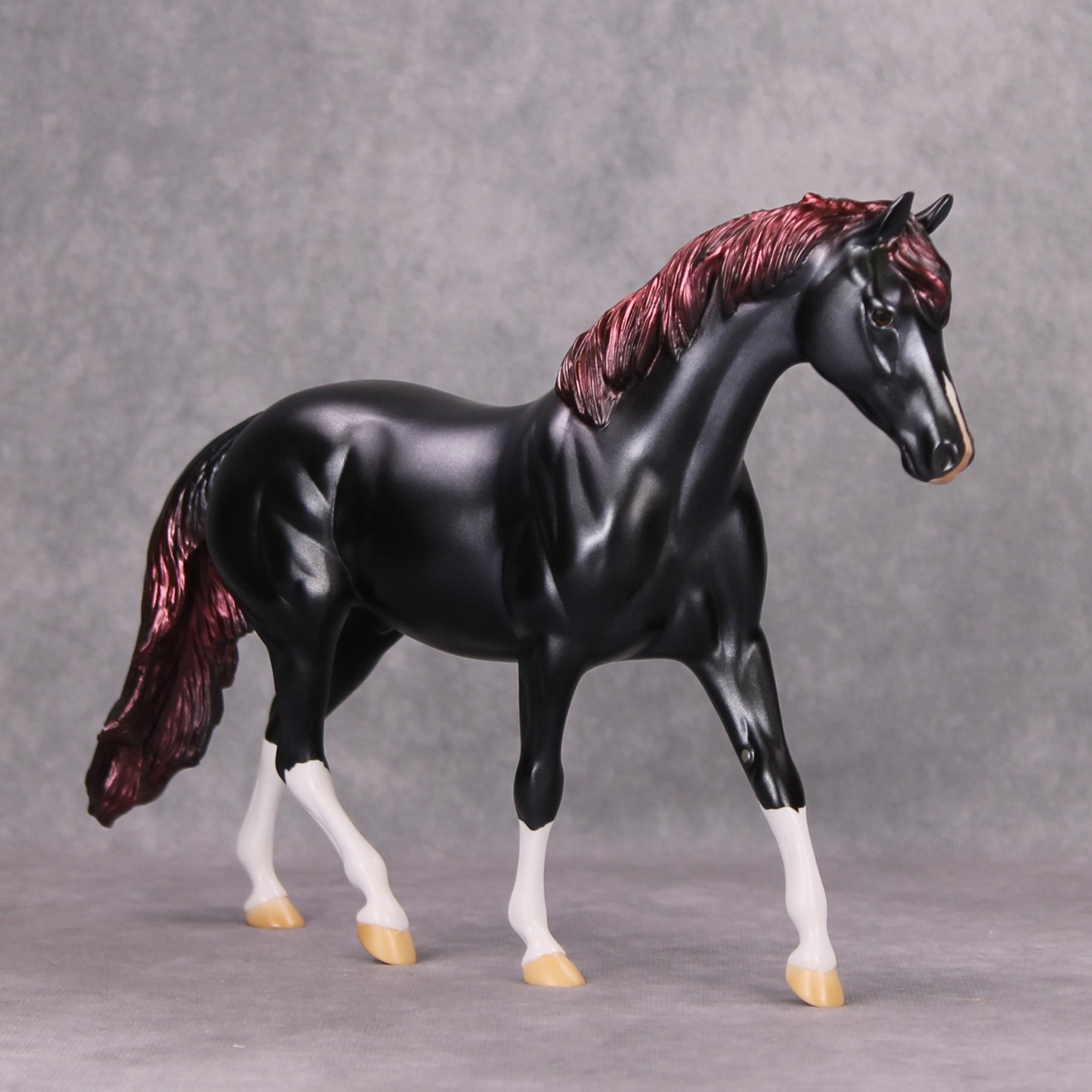 Brain Freeze OOAK Purple Deco Pony By Jamie Adamson MM24