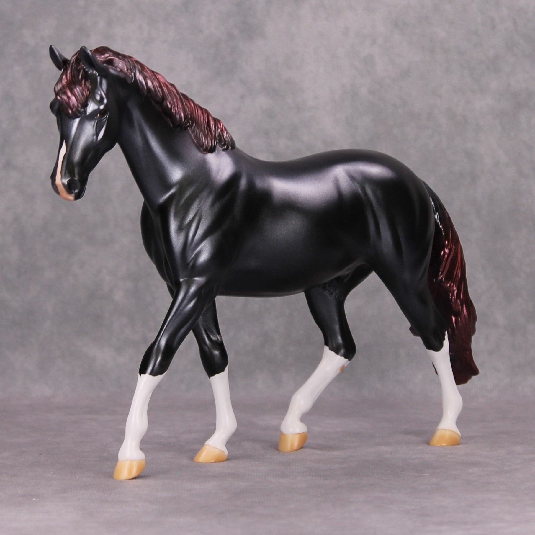 Brain Freeze OOAK Purple Deco Pony By Jamie Adamson MM24