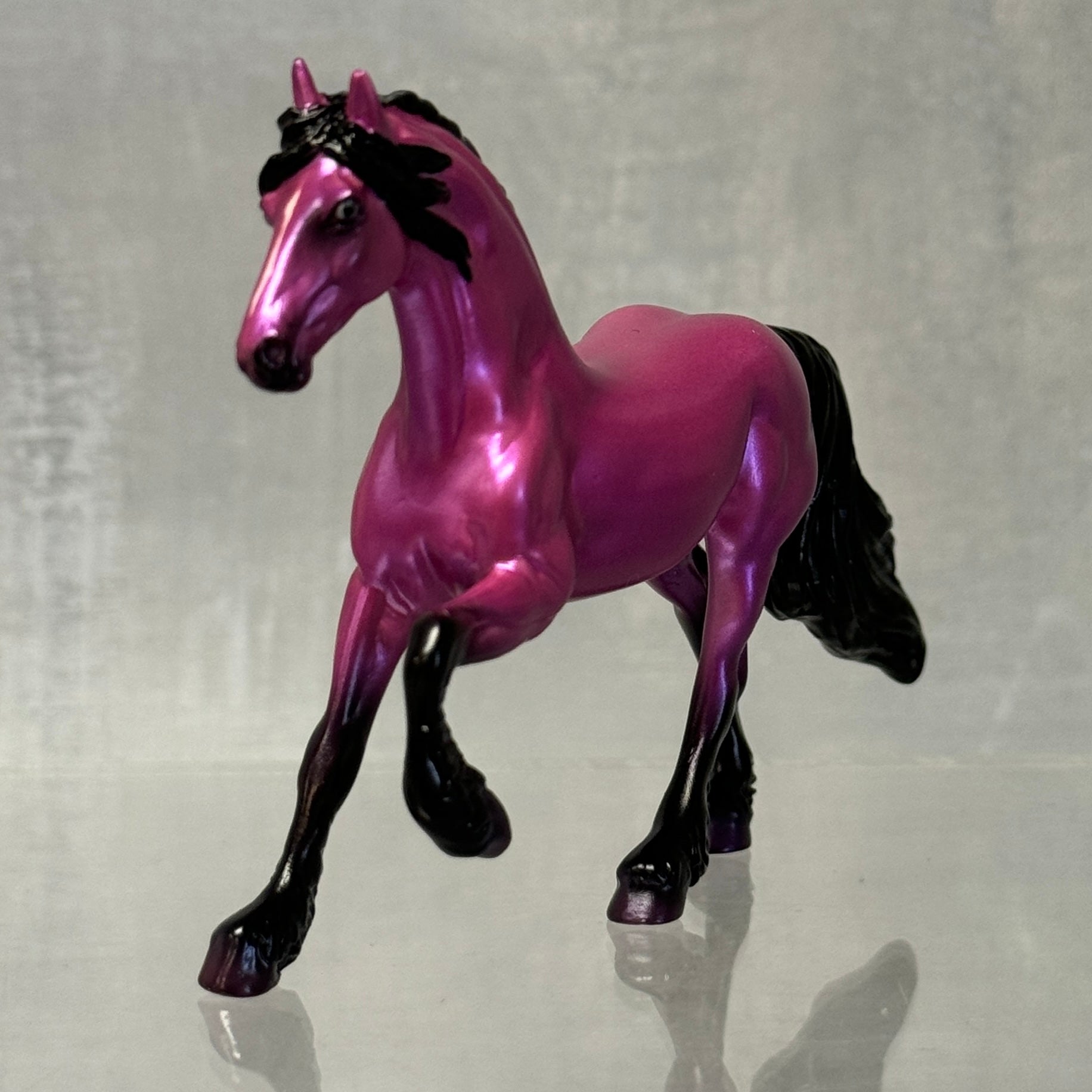 A Different Look OOAK Friesian Chip By Ashley Palmer SS824