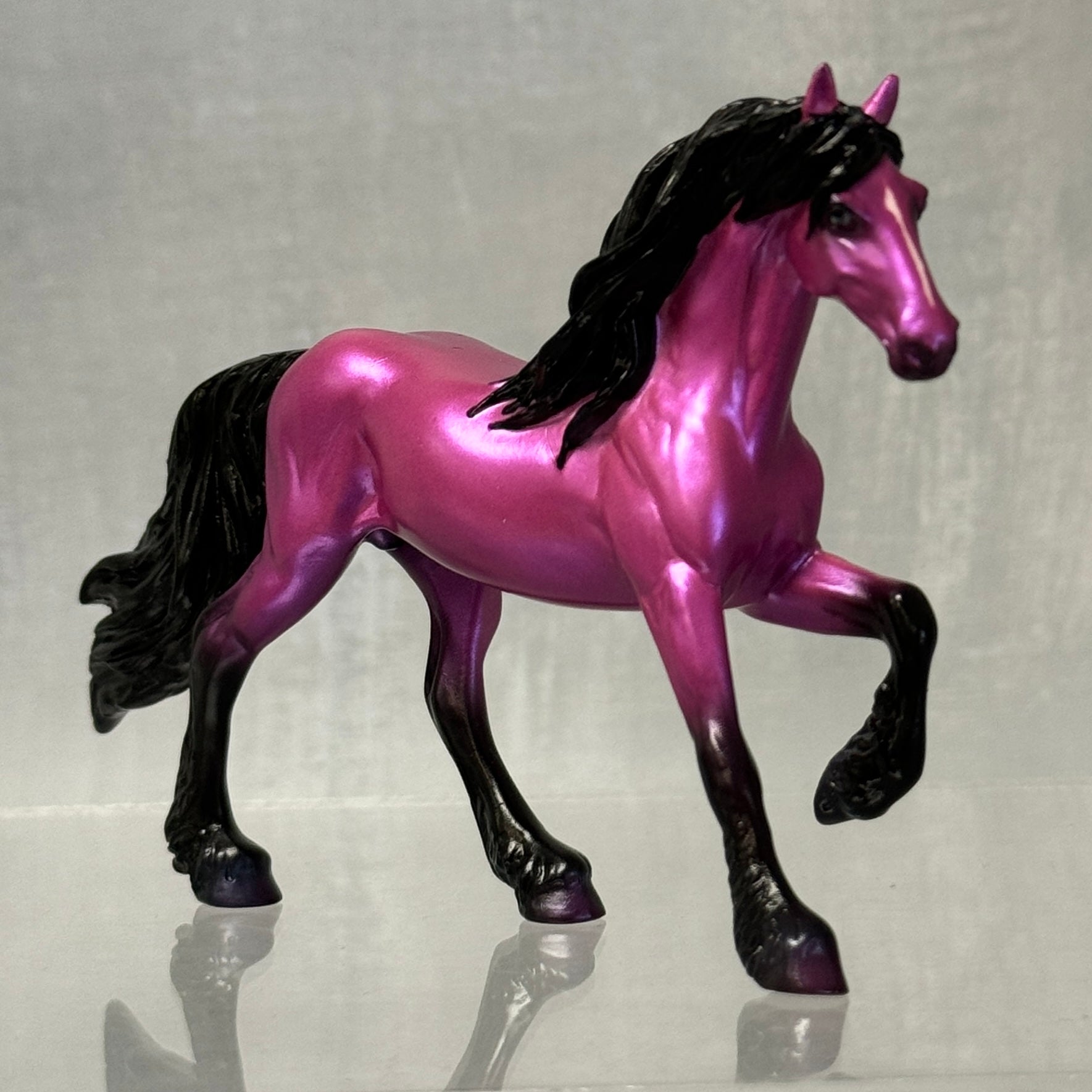 A Different Look OOAK Friesian Chip By Ashley Palmer SS824