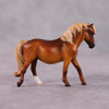 &quot;Dear Reader&quot; OOAK Deep Chestnut Custom Pony Chip By Guest Artist Kristen Cermele