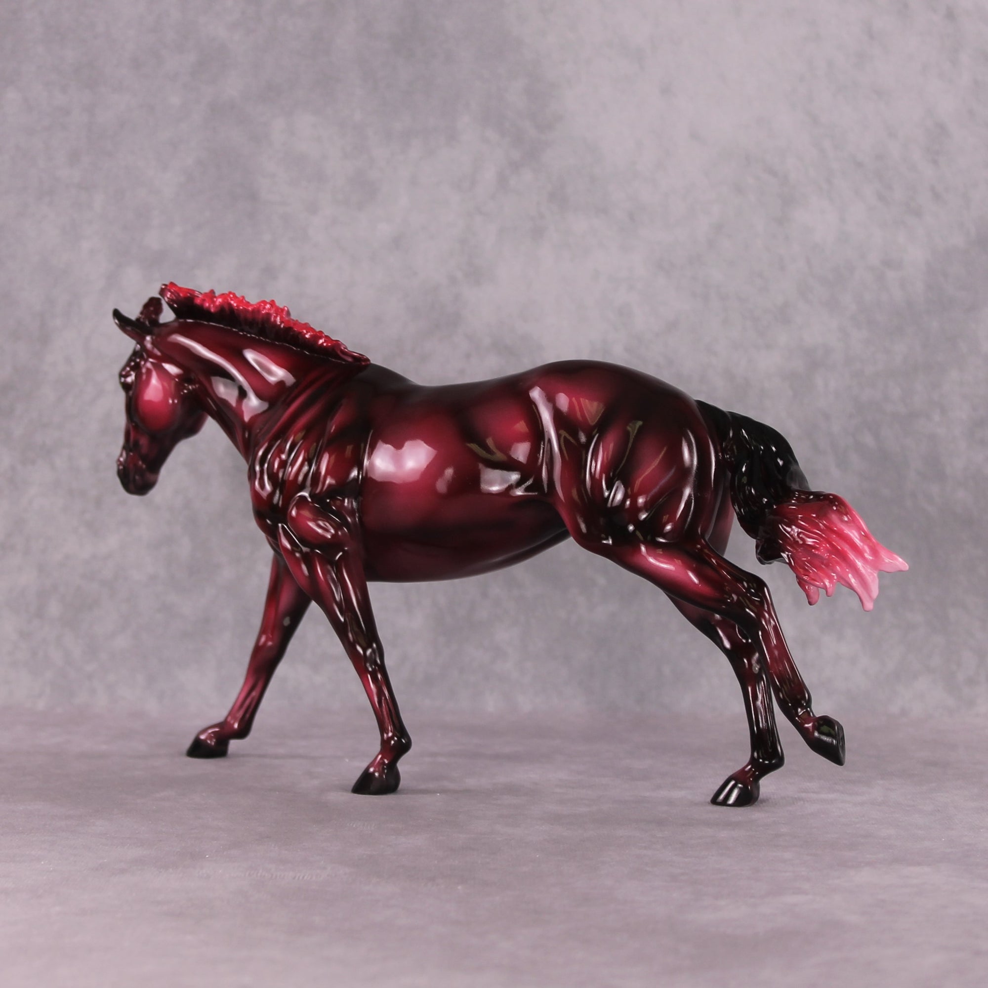 "Red" LE-5 Glossy Remington by Dawn Quick