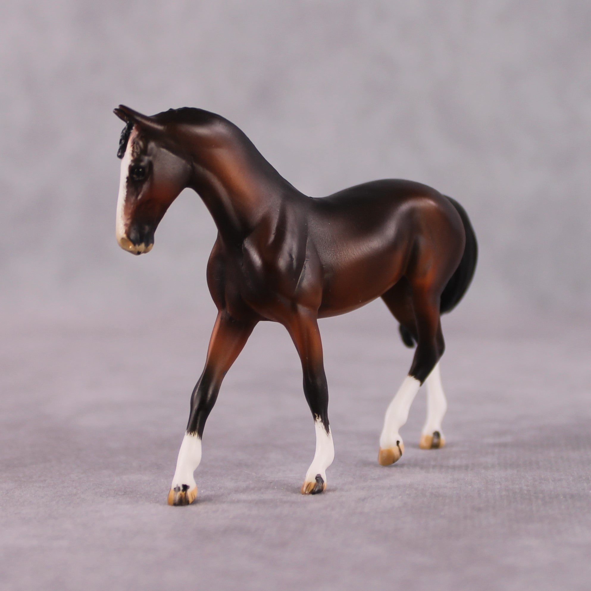 "VA Bingpot" OOAK Custom Bay W/ Chrome Warmblood Chip By Guest Artist Kristen Cermele