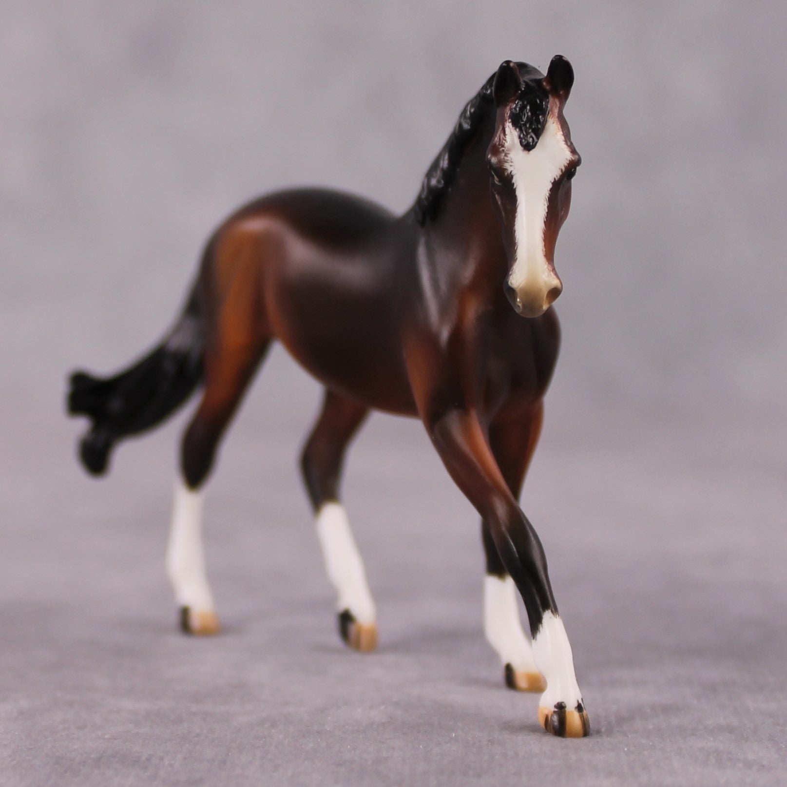 "VA Bingpot" OOAK Custom Bay W/ Chrome Warmblood Chip By Guest Artist Kristen Cermele