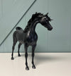 Madagascar OOAK Dappled Black Custom Arabian By Caroline Boydston - Best Offer 5/21/24