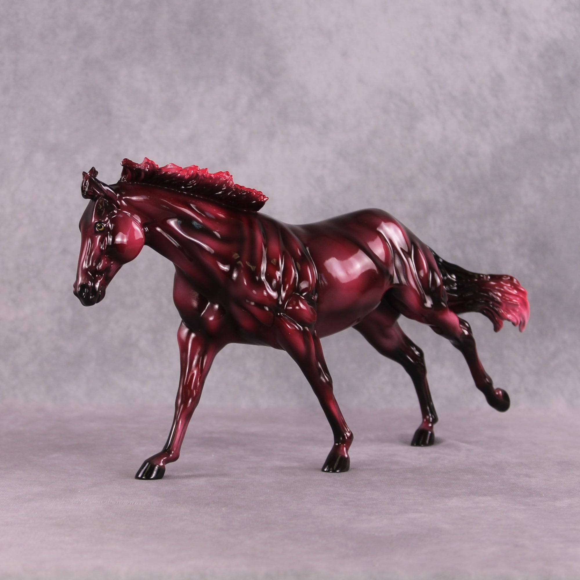 "Red" LE-5 Glossy Remington by Dawn Quick