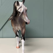 Axel OOAK Dappled Bay Roan Custom Irish Draught By Caroline Boydston - Best Offer 5/21/24
