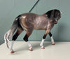 Axel OOAK Dappled Bay Roan Custom Irish Draught By Caroline Boydston - Best Offer 5/21/24