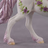 &quot;Reine Des Violettes Roses&quot; OOAK Violet Rose Deco Friesian Chip By Andrea Thompson