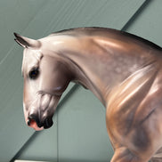 Axel OOAK Dappled Bay Roan Custom Irish Draught By Caroline Boydston - Best Offer 5/21/24