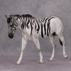 PREVIEW LISTING ONLY Grabby Hands OOAK Zebra Deco with Claw Hands Stripes by Jess Hamill MM24 MHP Auction Piece