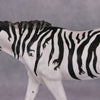 PREVIEW LISTING ONLY Grabby Hands OOAK Zebra Deco with Claw Hands Stripes by Jess Hamill MM24 MHP Auction Piece