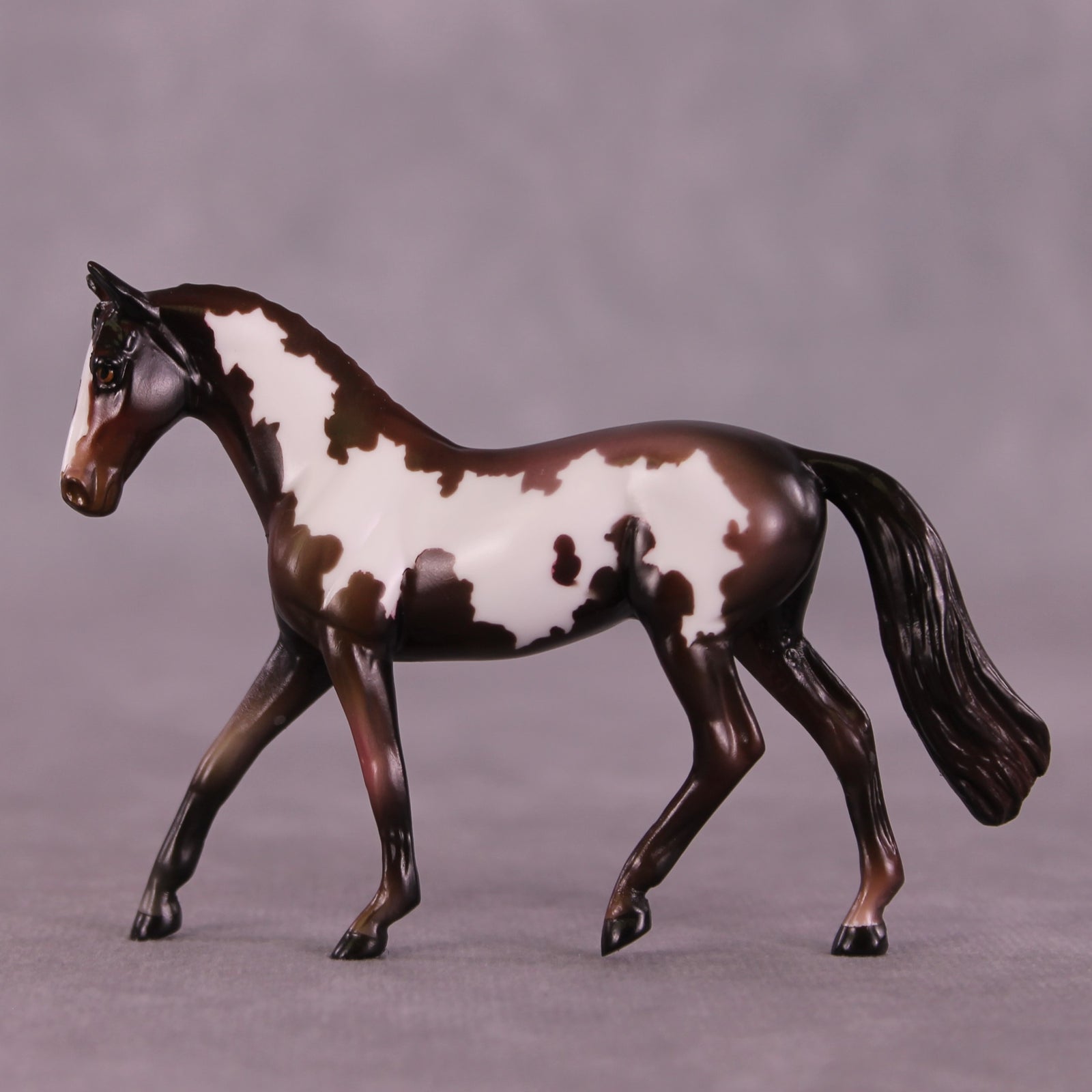 Mocha Swirl OOAK Warmblood Chip by Kike Duarte EQ25