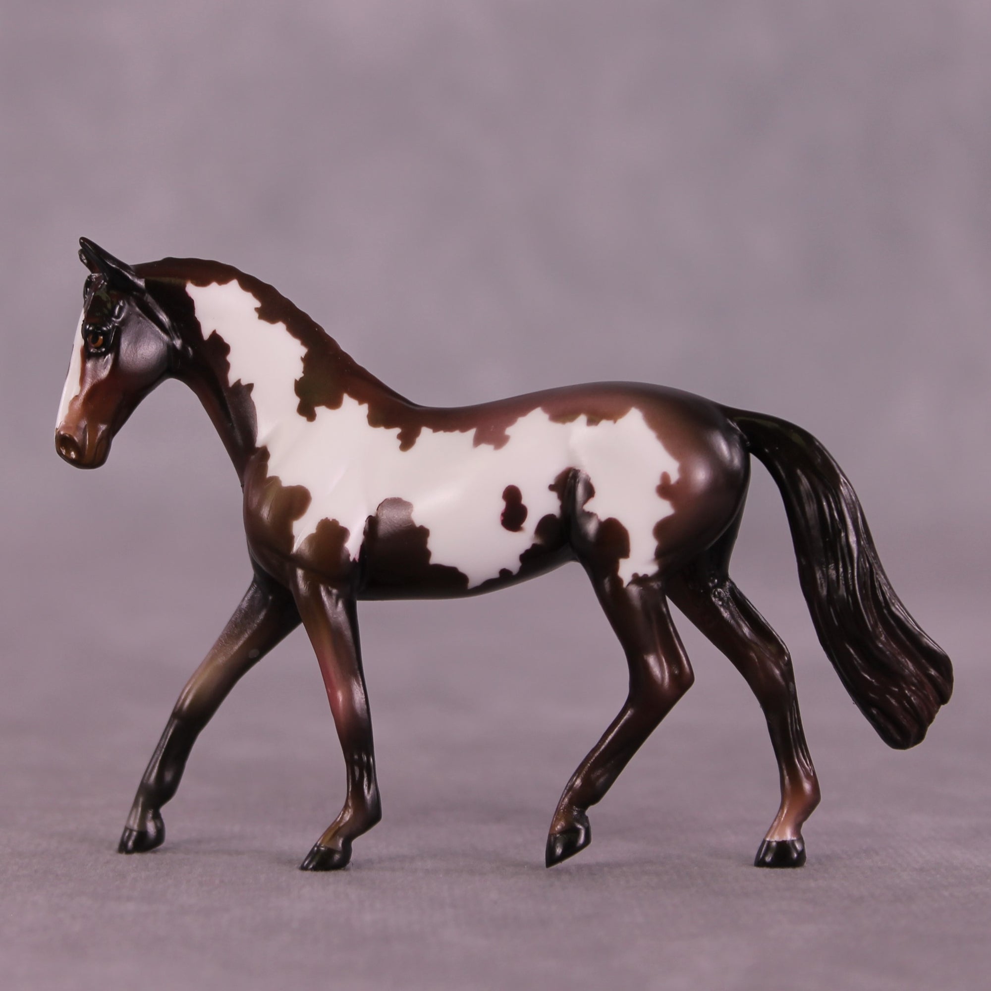 Mocha Swirl OOAK Warmblood Chip by Kike Duarte EQ25