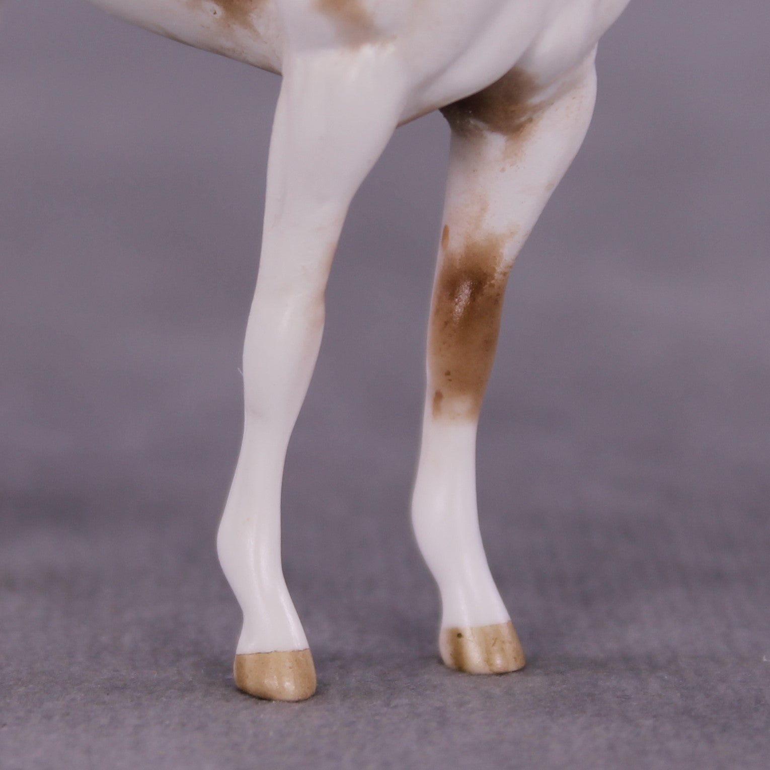 "Vermillion &amp; Poppy" OOAK Foal &amp; Stock Horse Chip Set by Sheryl Leisure - MileStones Series