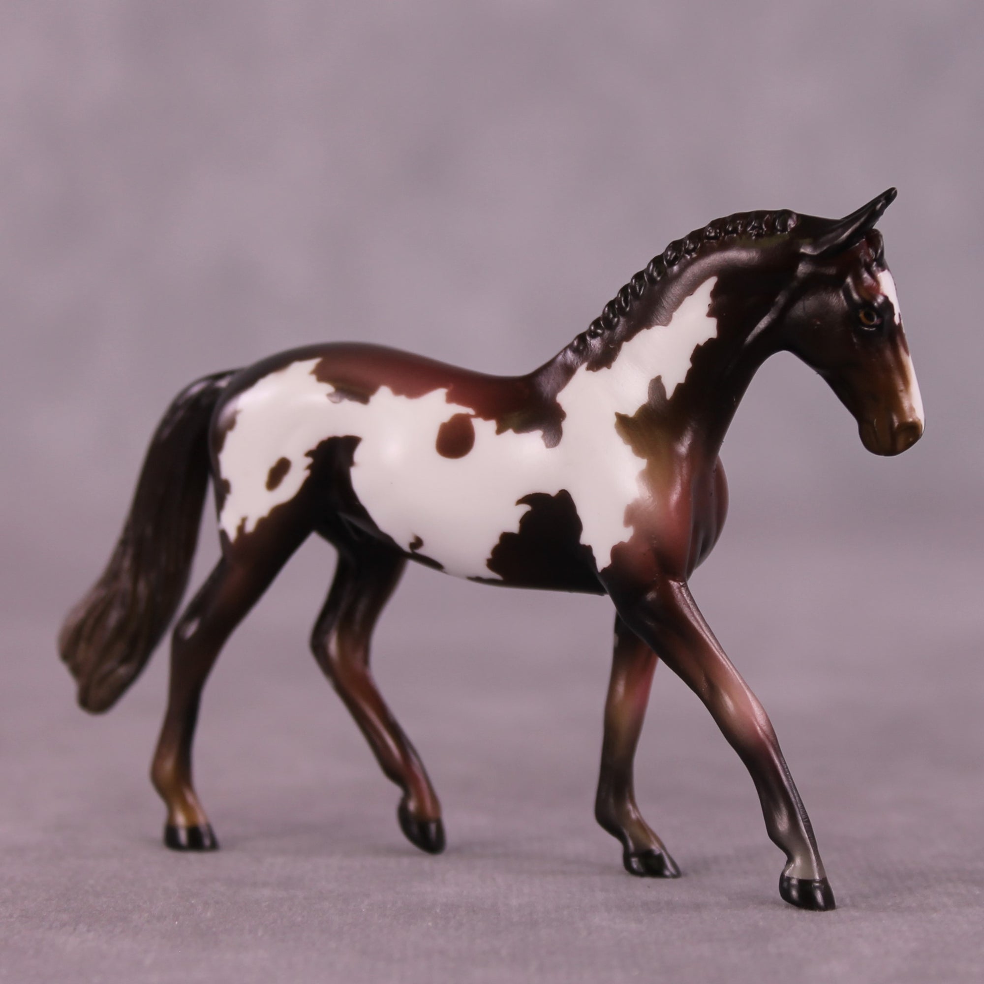 Mocha Swirl OOAK Warmblood Chip by Kike Duarte EQ25