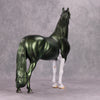 PREVIEW LISTING ONLY Olive Intent OOAK Olive Green Pinto Deco Morgan By Jamie Adamson MM24