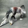 SAMPLE Nouveaux (Realistic) Dappled Rose Grey Custom Irish Cob By Jess Hamill - SS824