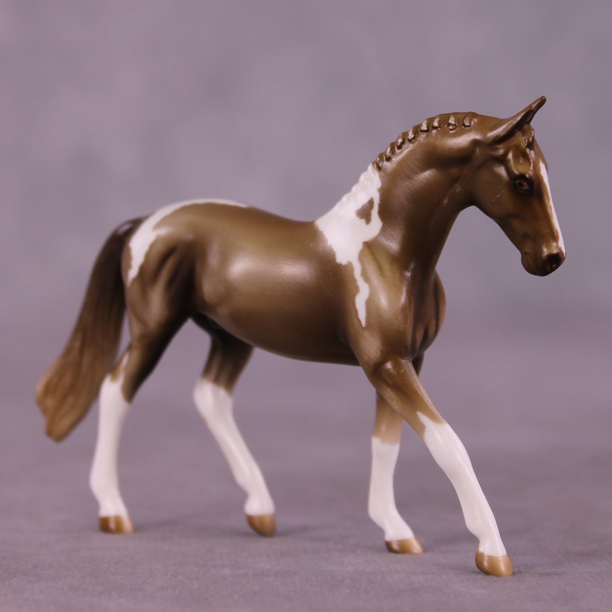 Cafe au Lait OOAK Warmblood Chip by Kike Duarte EQ25