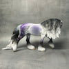 SAMPLE Nouveaux (Decorator) Dappled Lavender Grey Custom Irish Cob By Jess Hamill - SS824