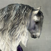 SAMPLE Nouveaux (Decorator) Dappled Lavender Grey Custom Irish Cob By Jess Hamill - SS824