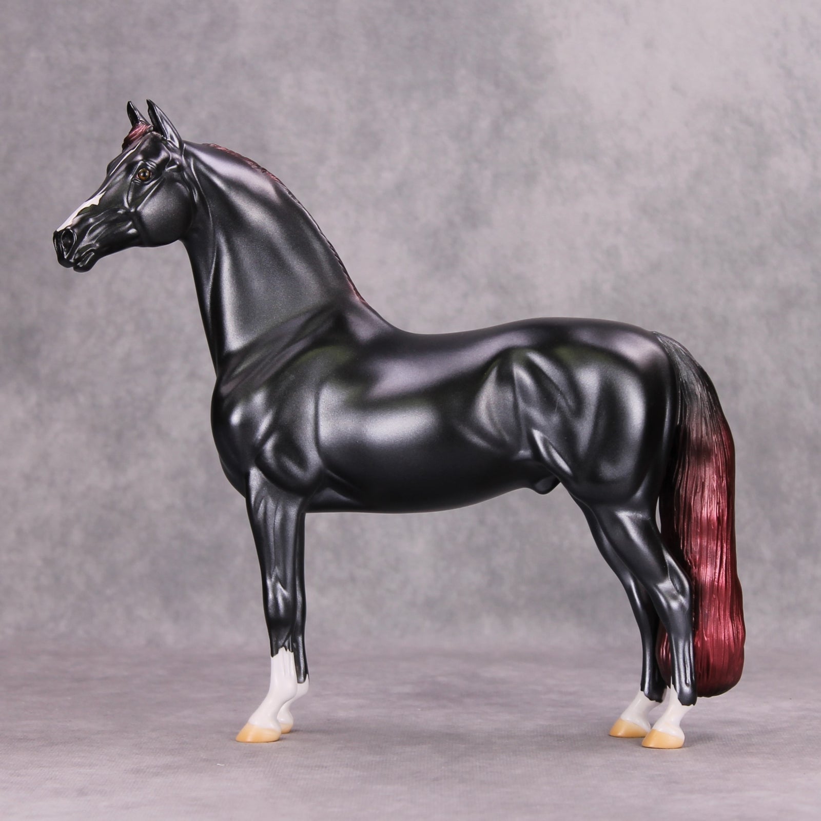 Marksman OOAK Deco Grape/Mauve Morgan By Jamie Adamson MM24