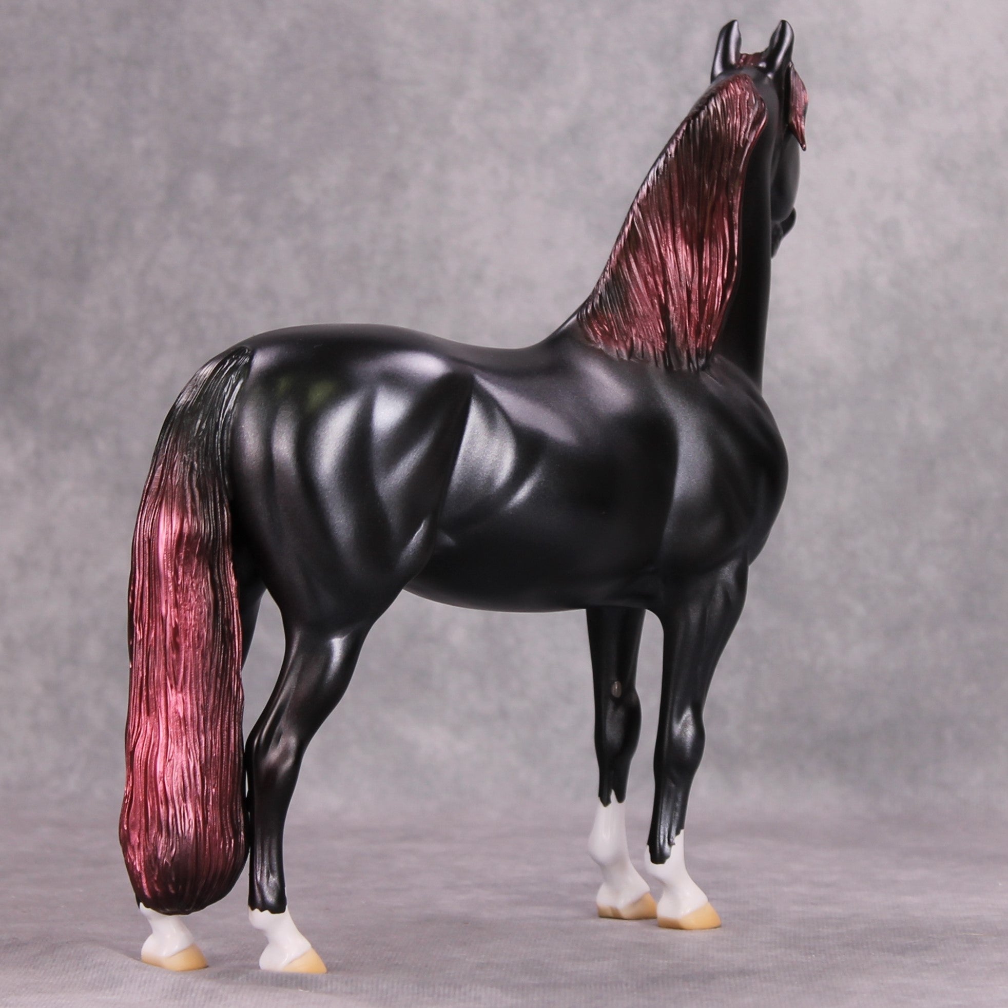 Marksman OOAK Deco Grape/Mauve Morgan By Jamie Adamson MM24