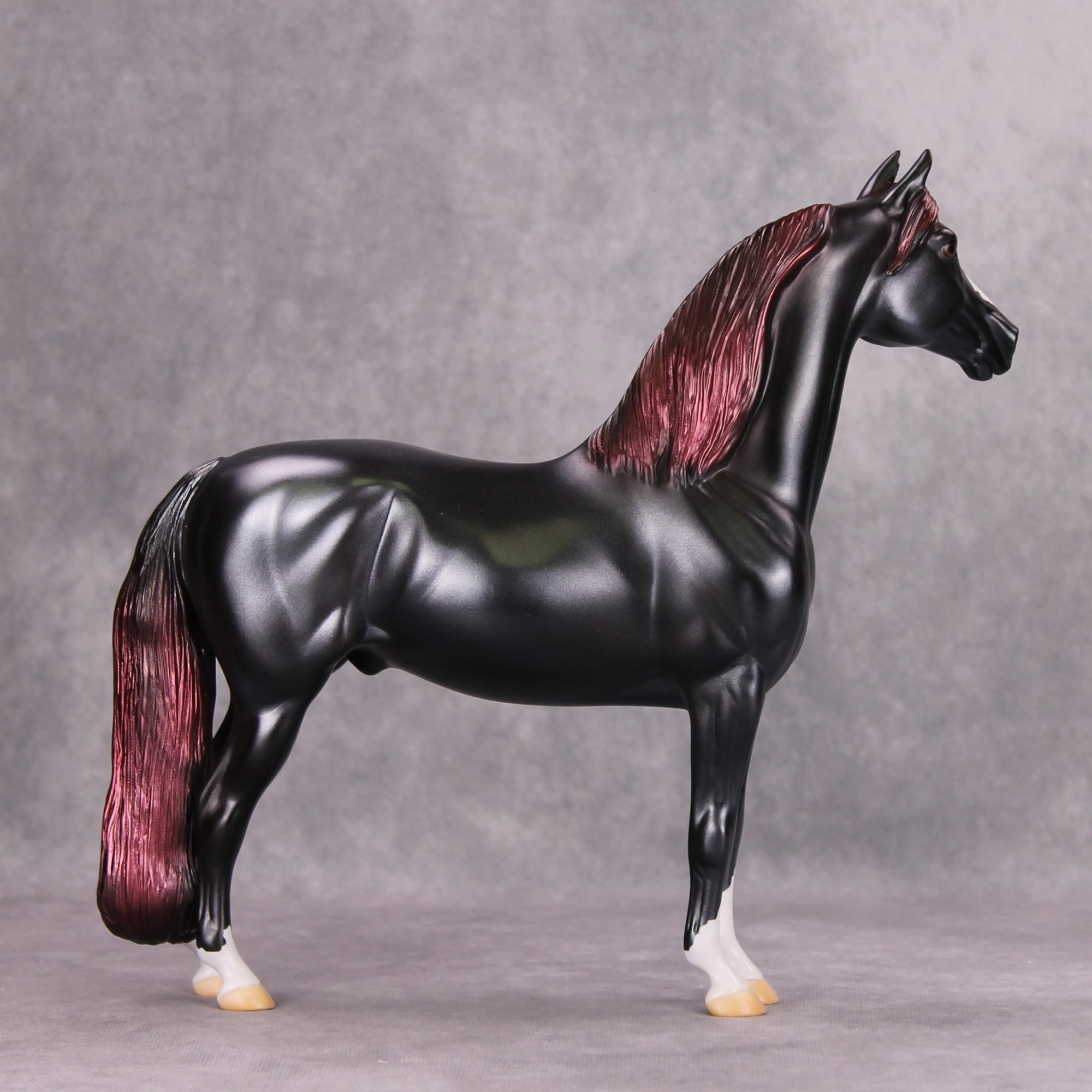 Marksman OOAK Deco Grape/Mauve Morgan By Jamie Adamson MM24