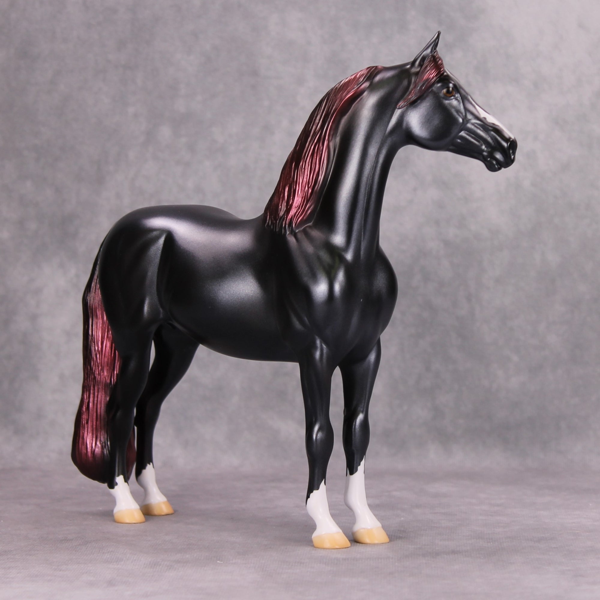 Marksman OOAK Deco Grape/Mauve Morgan By Jamie Adamson MM24