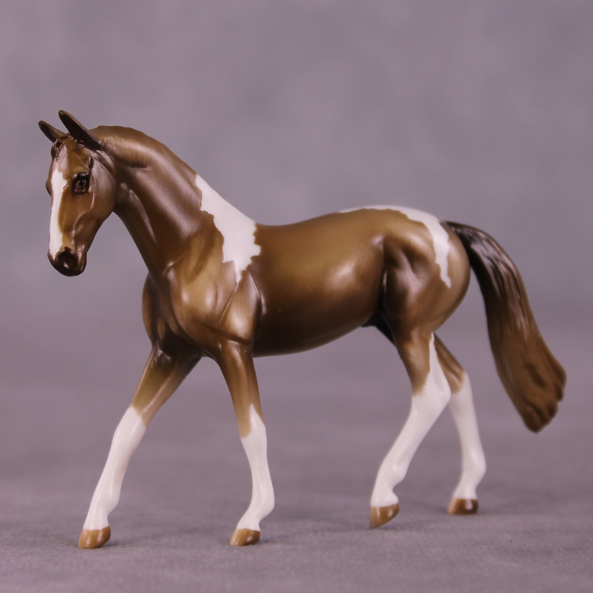 Cafe au Lait OOAK Warmblood Chip by Kike Duarte EQ25