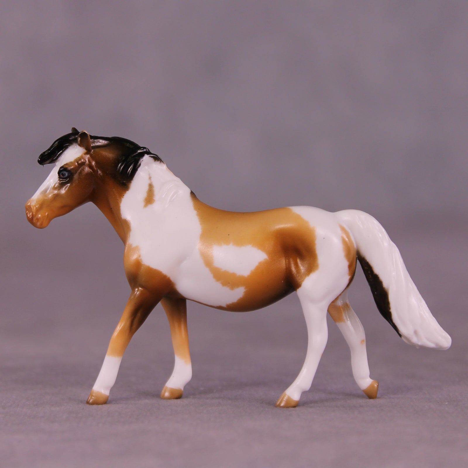 Pinto Bean OOAK Chip Pony by Kike (Enrique) Duarte LHS25