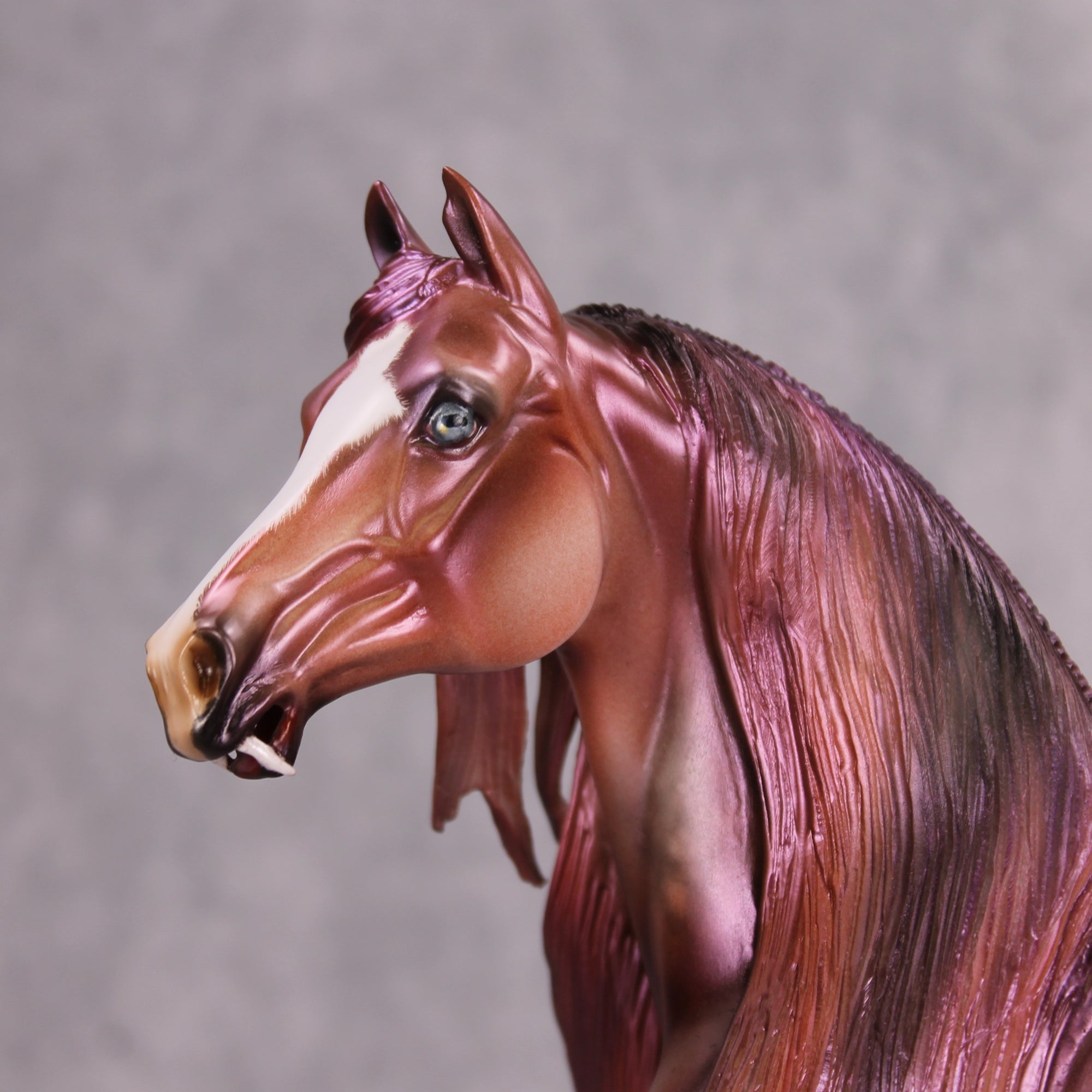 Moonlight Legend OOAK Deco Dappled Pearly Magenta Red Vampire Custom Morgan By Julie Keim MM24 Best Offer