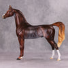 PREVIEW LISTING ONLY Autumn Chill OOAK Chestnut Rabicano Arabian By Ellen Robbins MM24 MHP Auction Piece