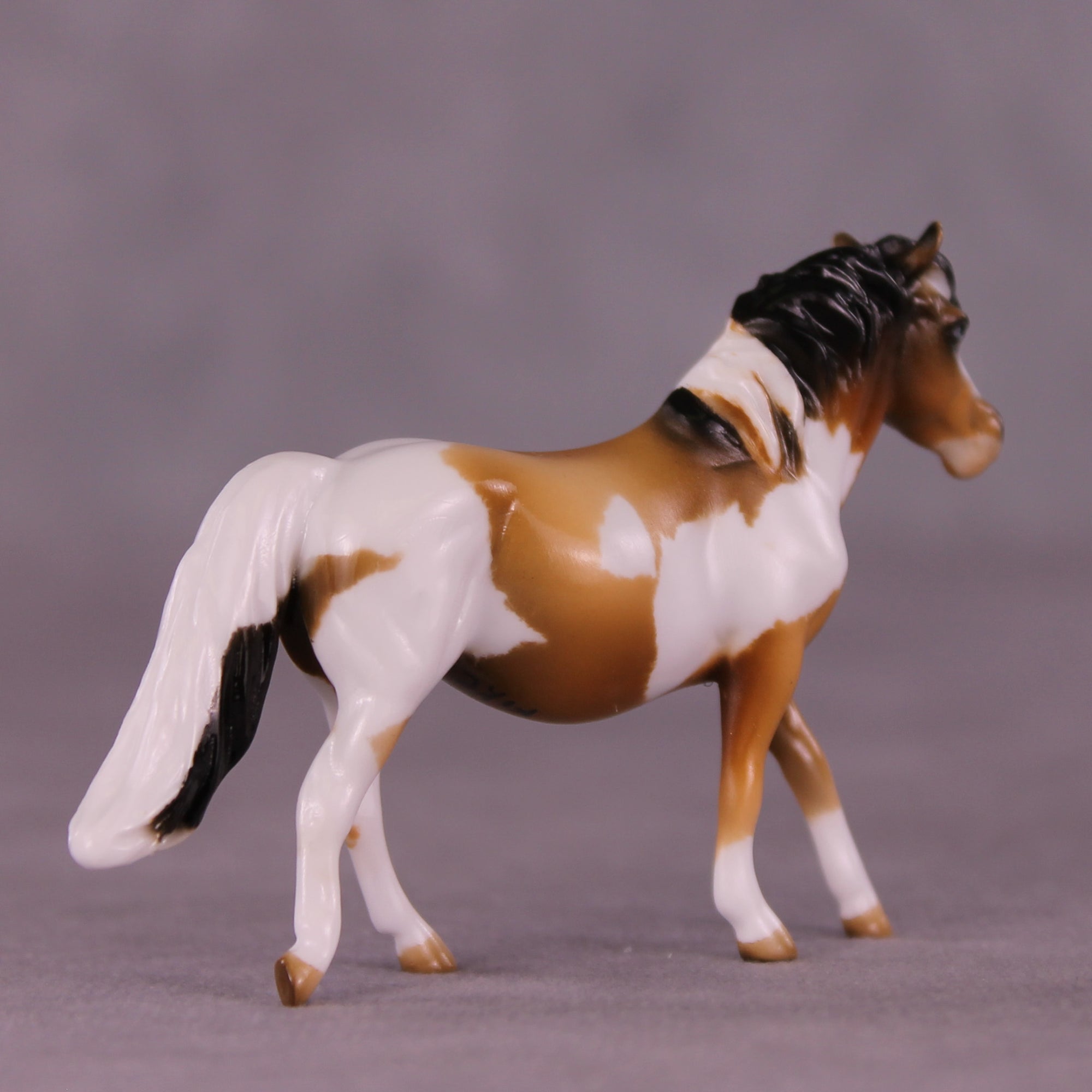 Pinto Bean OOAK Chip Pony by Kike (Enrique) Duarte LHS25
