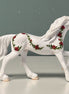 Remembrance Roses OOAK Deco White w/ Rose Vines Friesian Chip By Andrea Thomason End Of Month May SS524