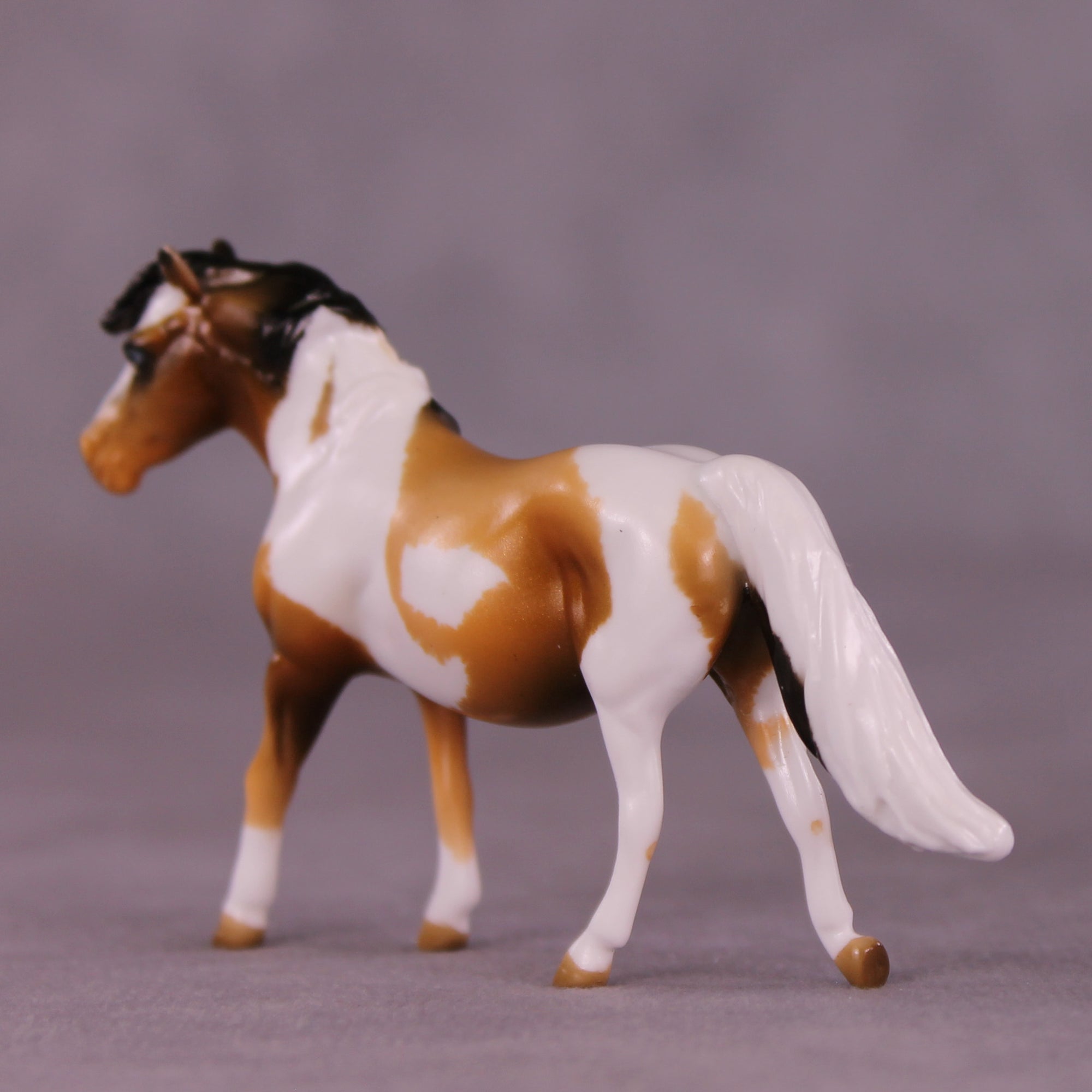 Pinto Bean OOAK Chip Pony by Kike (Enrique) Duarte LHS25